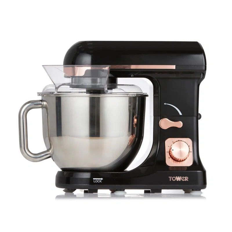 3-In-1 Stand Mixer with 6 Speeds and Pulse Setting, 1000W