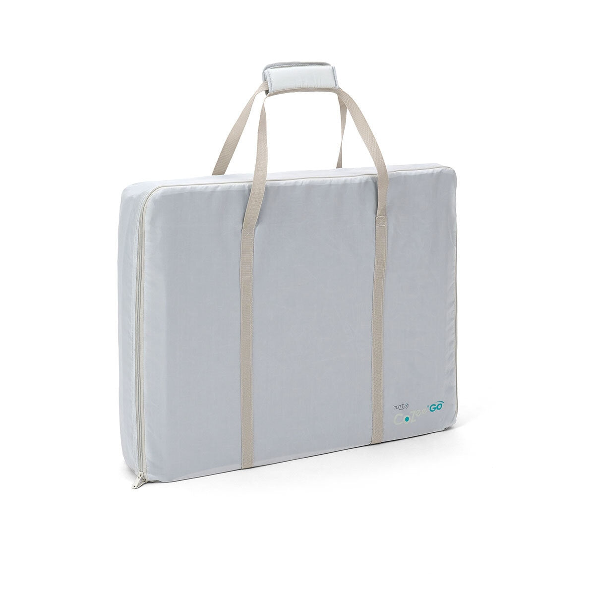 Cozee Go Day & Night Travel Cot Bundle, Oak & Charcoal Finish