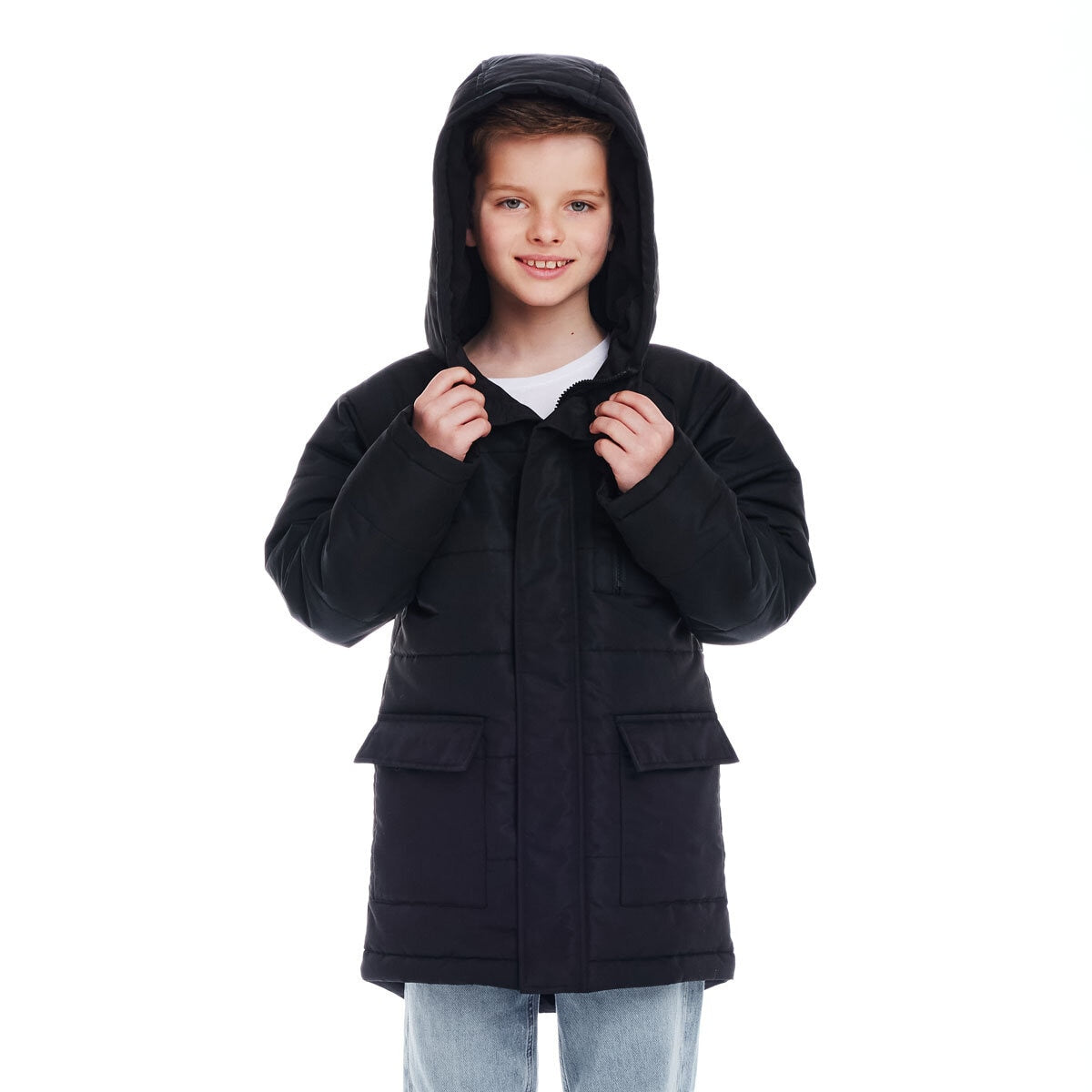 Boys & Girls Back to School Quilted Parka