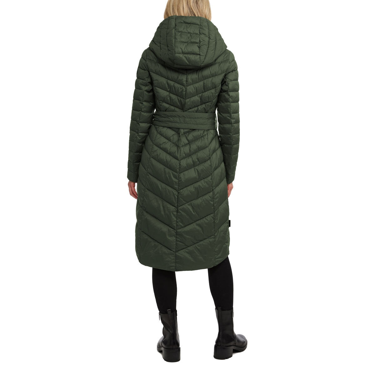 Ladies Long Lightweight Padded Coat