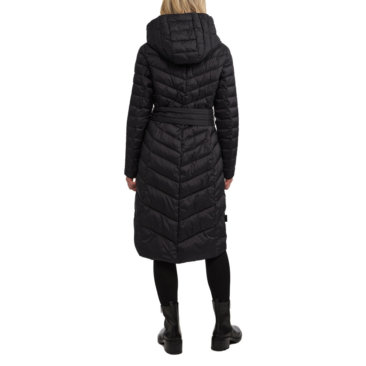 Ladies Long Lightweight Padded Coat