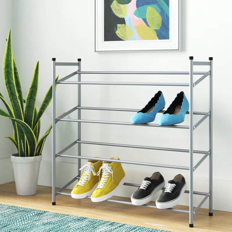 16 Pair Shoe Rack