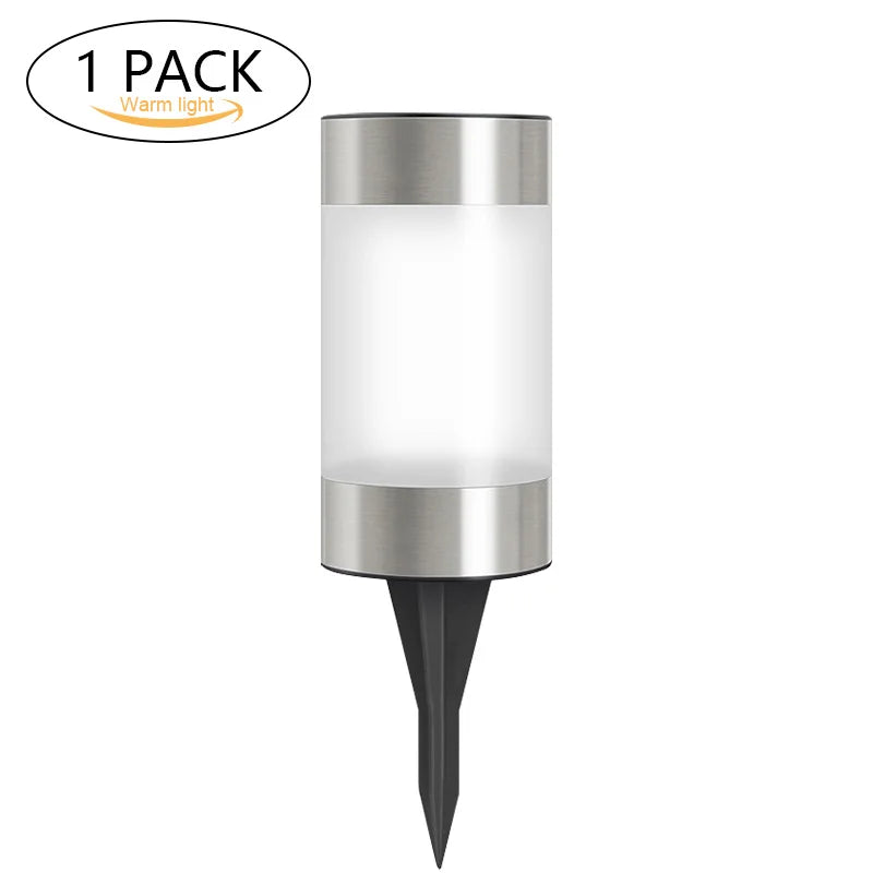 Solar Pathway Lights - Auto On/Off, Easy Install, Weatherproof (IP44) - Garden, Lawn & Patio Lighting