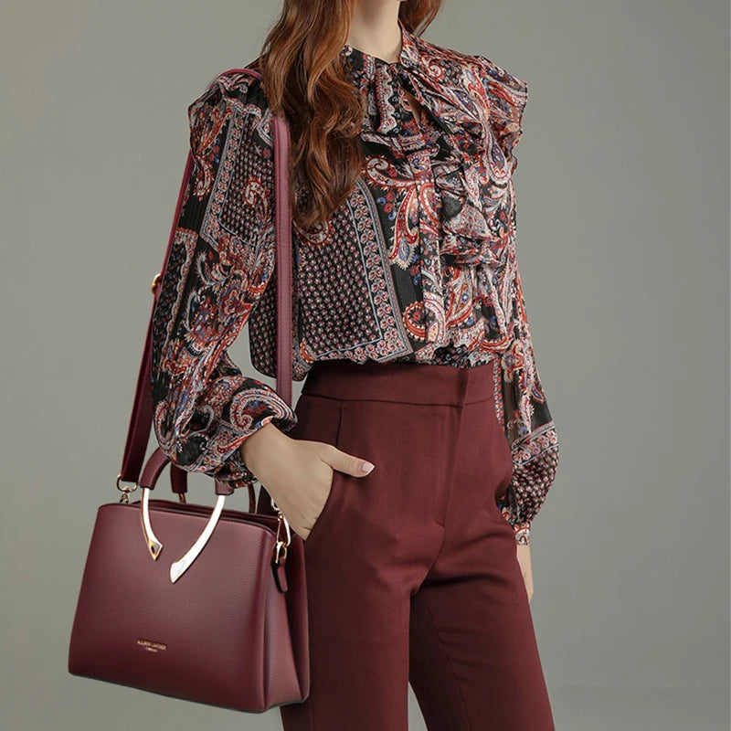 High Quality Leather Casual Crossbody Shoulder Bags for Women 2022 New Luxury Purses and Handbags Women Bags Designer Totes Sac