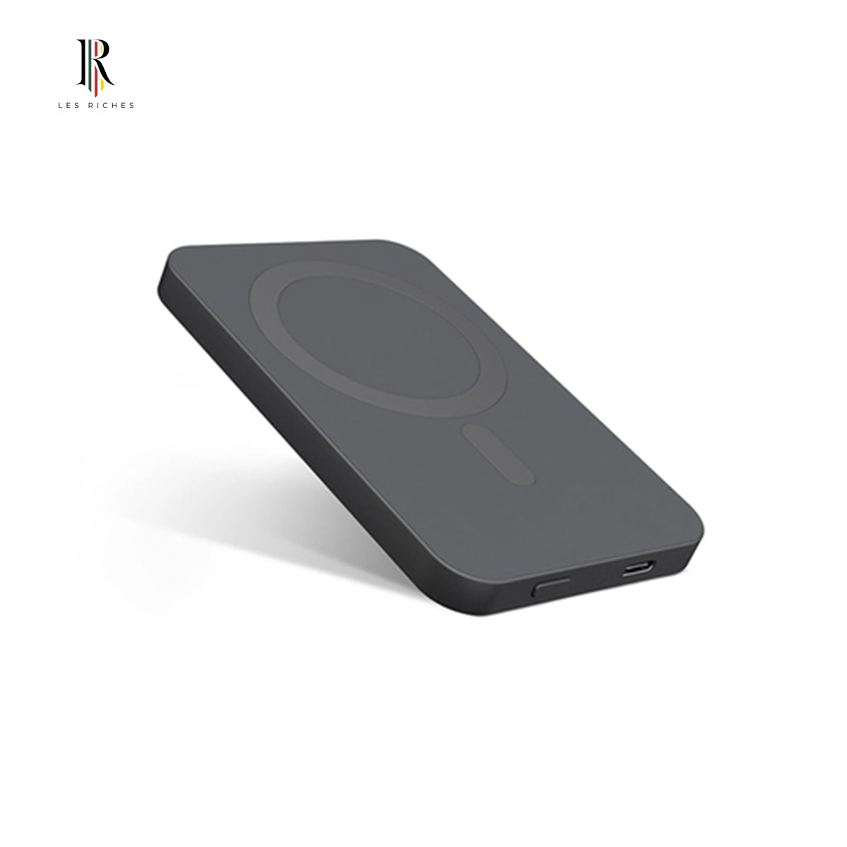 Epico 5000mAh Portable Wireless Charger – 15W Fast Charging, Grey
