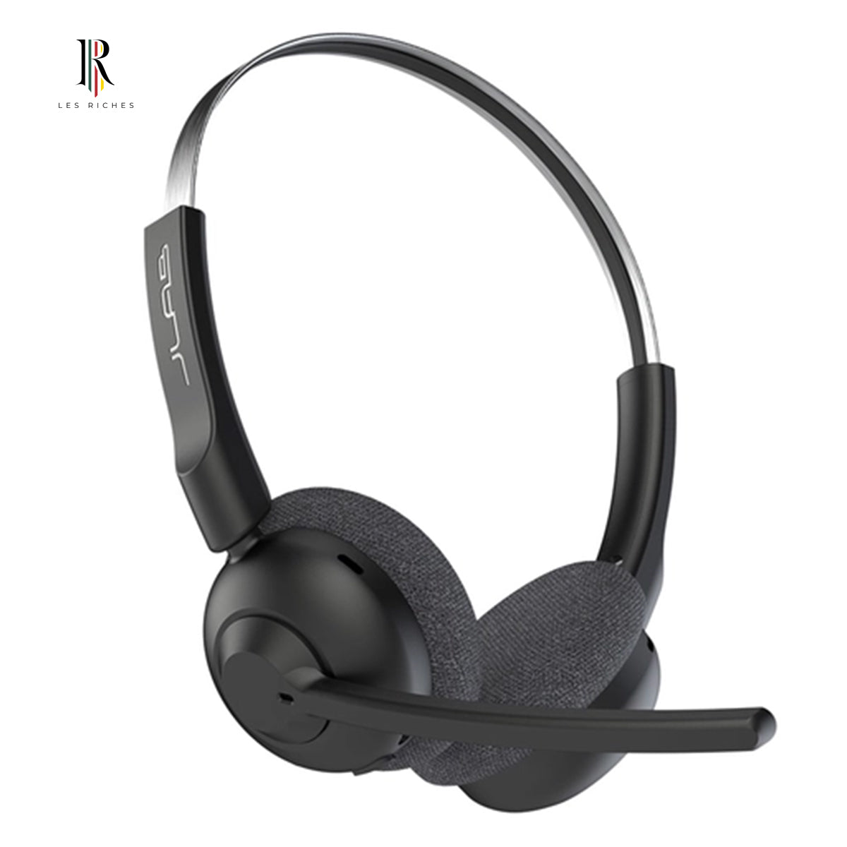 JLab GO Work Pop Wireless Headset - For Calls & Music, 20-20,000 Hz, Black
