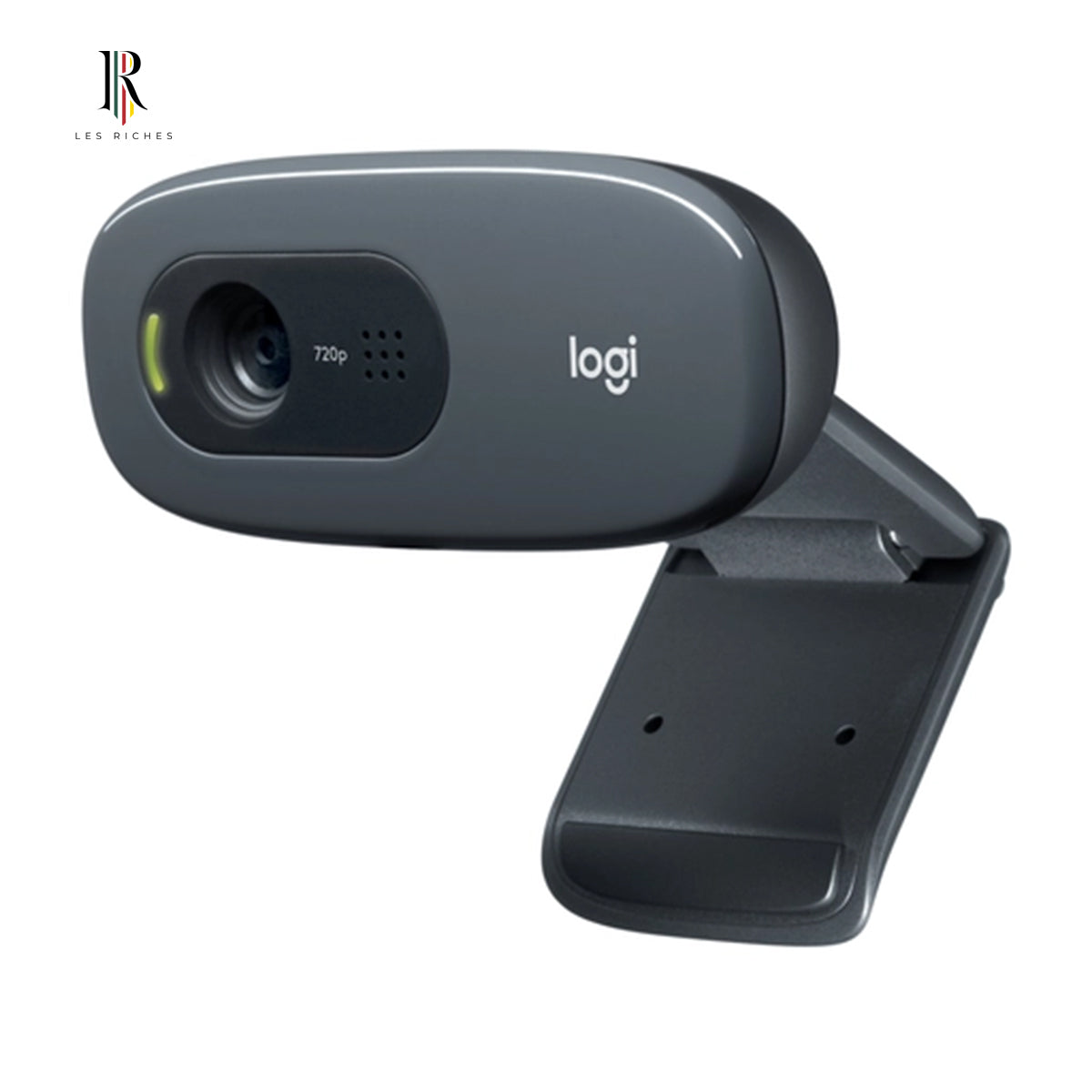 Logitech C270 Basic Webcam – HD 720p Video Calling, Black