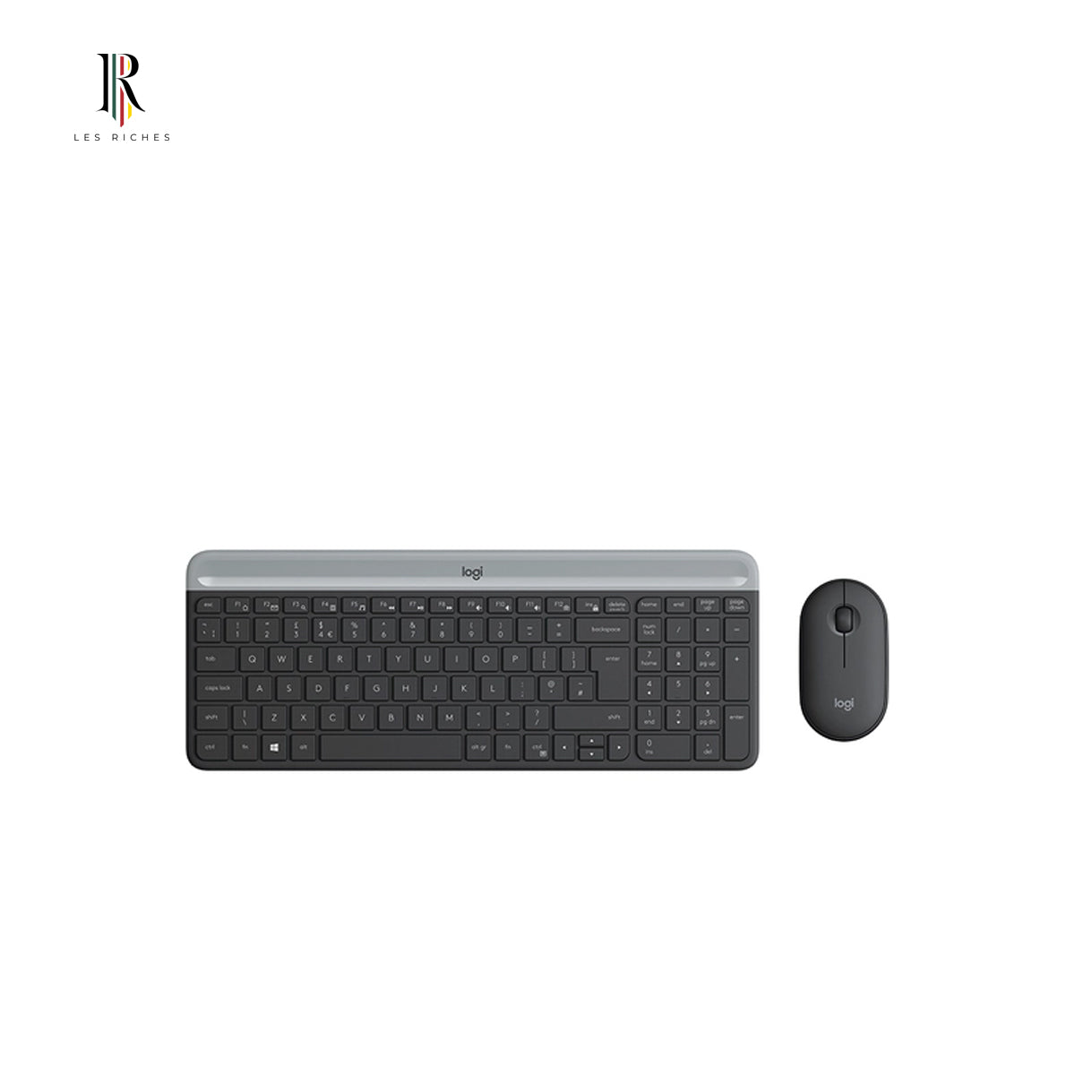 Logitech MK470 Slim Wireless Keyboard and Mouse Combo - QWERTY (Graphite)