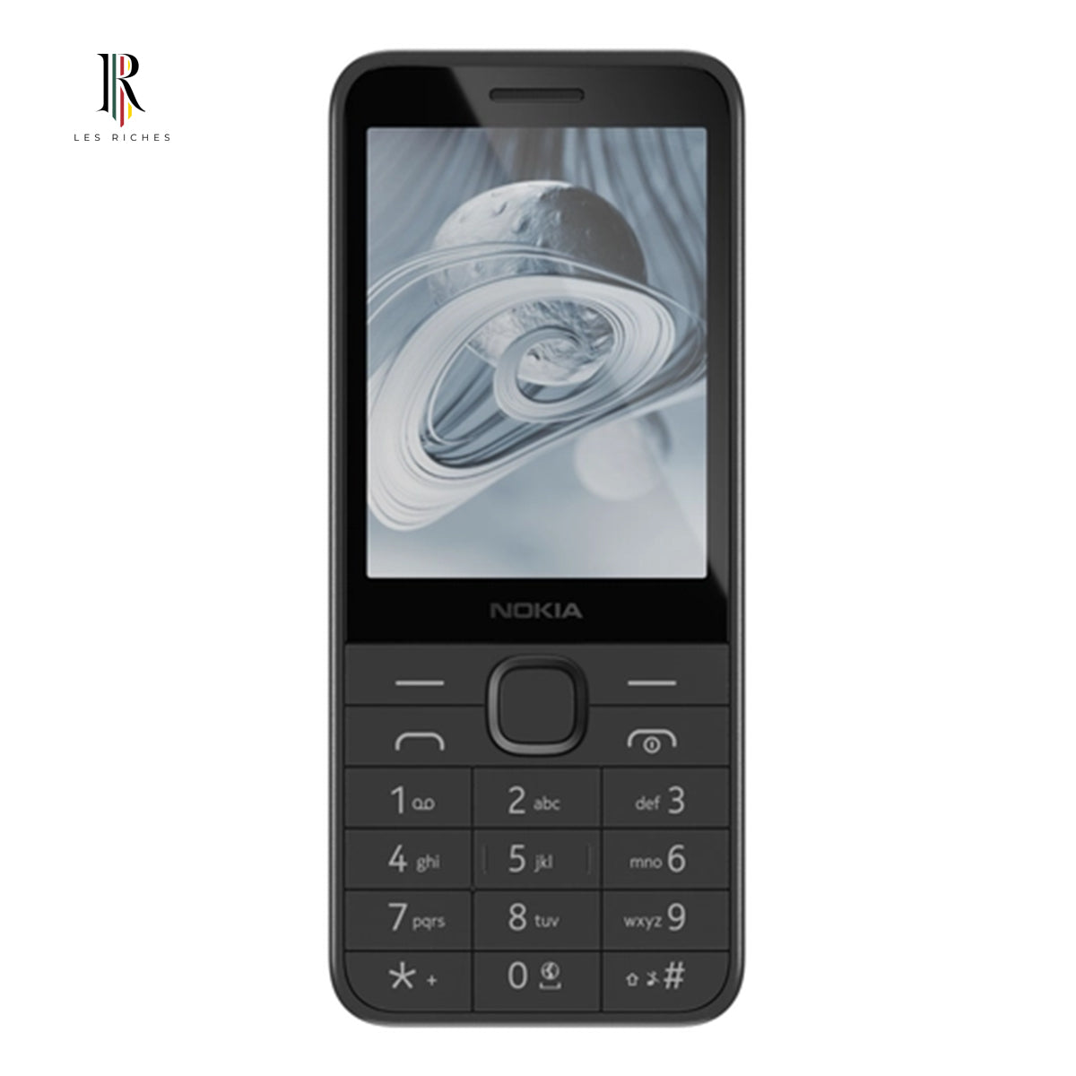 Nokia 215 4G (2024) Feature Phone, Dual SIM, 2.8" Screen, 1450 mAh Battery, Bluetooth - Black
