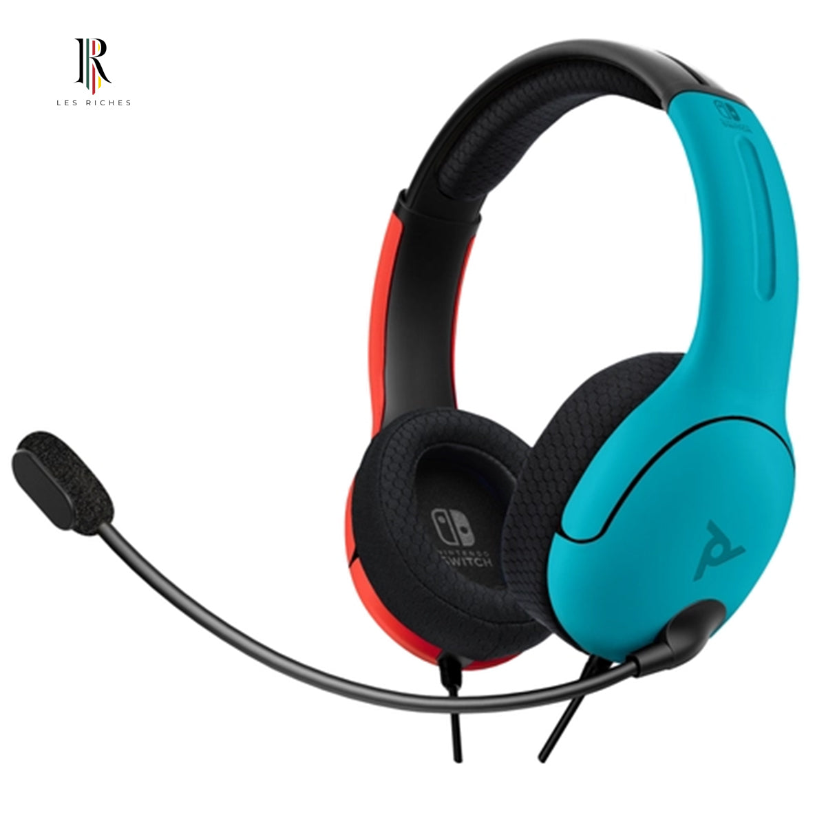PDP LVL 40 Stereo Headset - Officially Licensed, Wired, Multicolor, Compatible with Switch & Switch Lite
