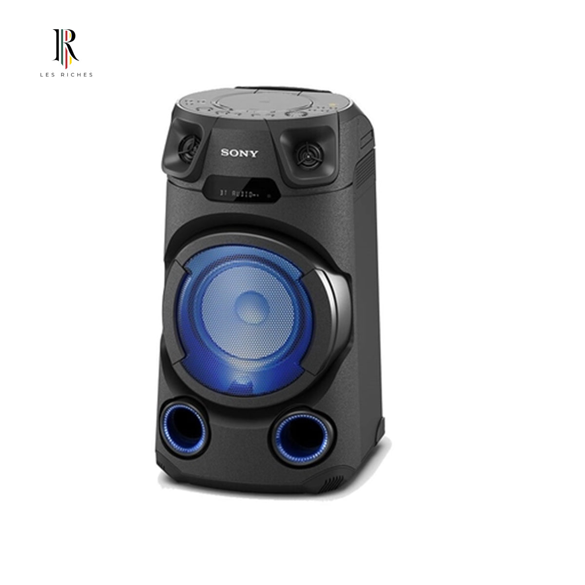 Sony MHC-V13 2-Way Wireless Party Audio System – Powerful 5 cm Tweeter, 20 cm Woofer, Black