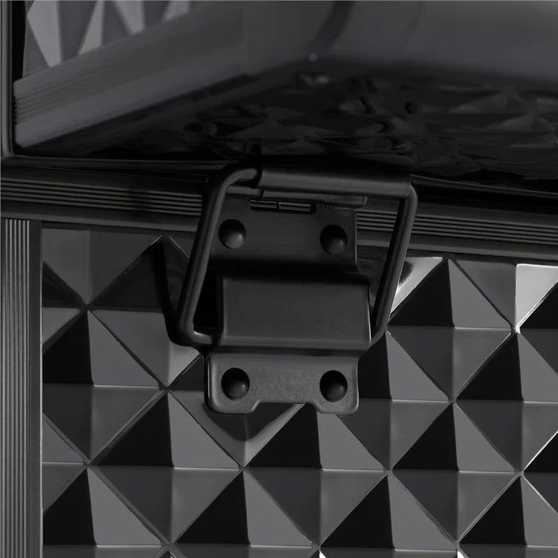 Professional Cosmetic Case Lockable Makeup Box Beauty Travel Case