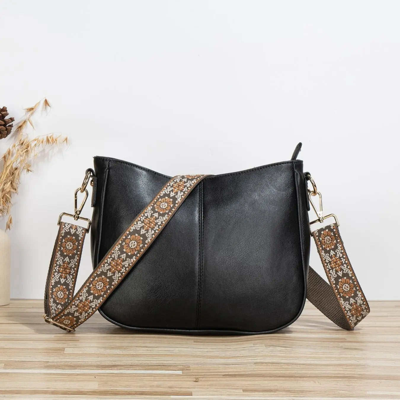 Fashionable Solid Color Crossbody Bag – Perfect for Casual & Commuting