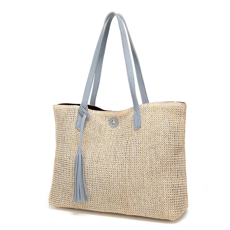 New Arrival: Fashionable Straw Handbags for Women, Ladies' Large Tote Bags 2024
