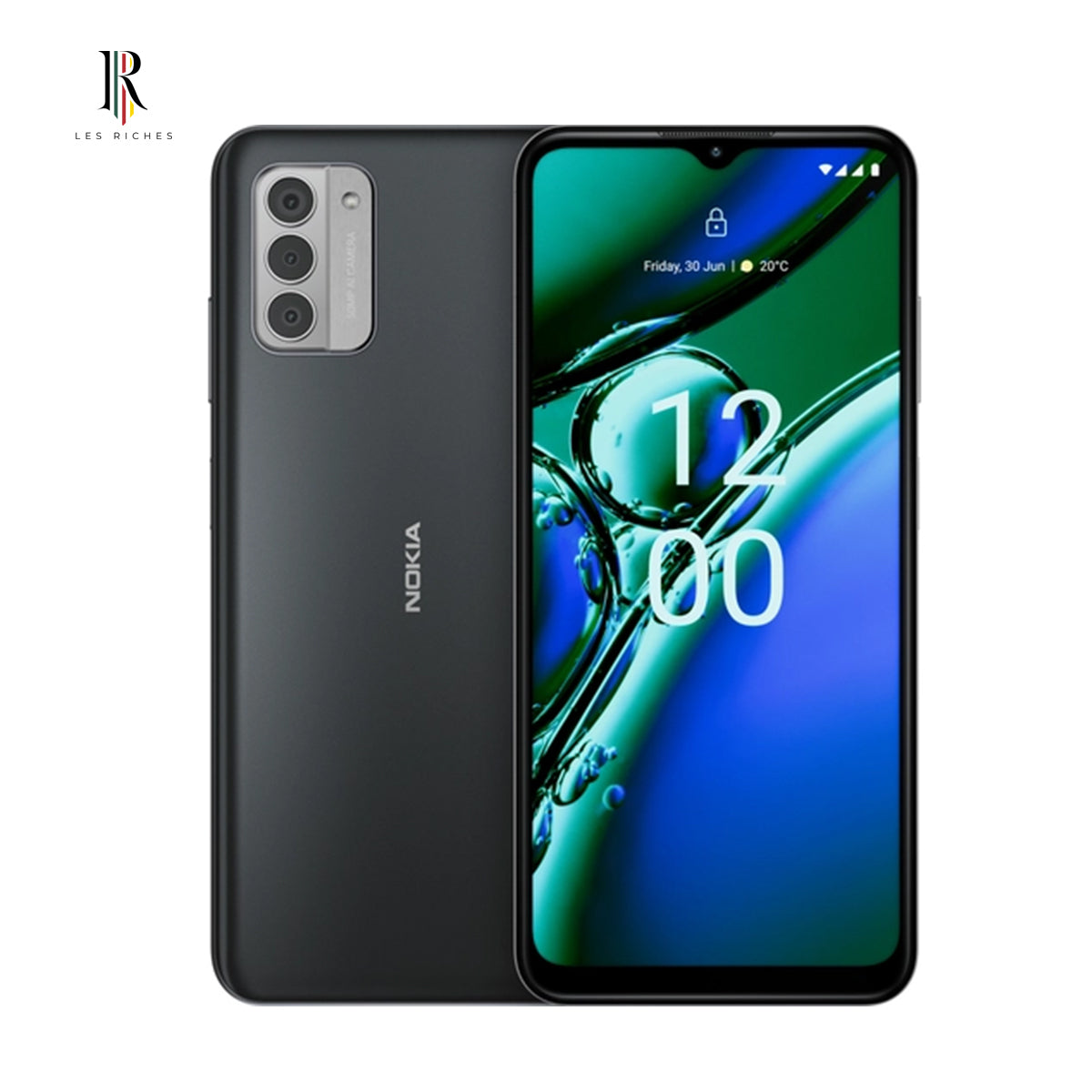 Nokia G42 5G Smartphone, 6.56" Display, 6GB RAM, 128GB Storage, Dual SIM, Android 13, USB-C, 5000mAh Battery - Grey