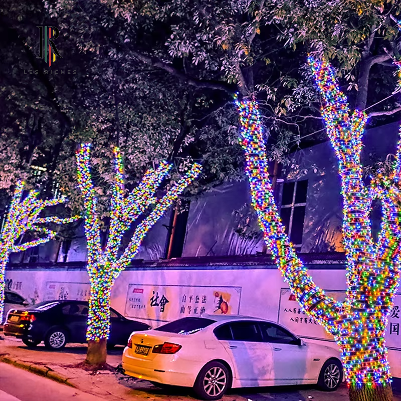 Led Solar String Lights 7M 50 Lights 8 Patterns Solar Fairy String Lights Waterproof Garden Wedding Party Decoration