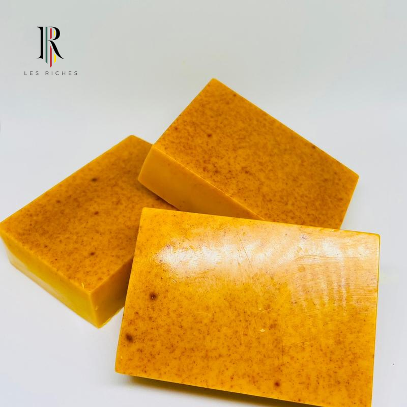 Kojic Turmeric Soap for Face and Body, Daily Use, Natural Skin Care - Lemon