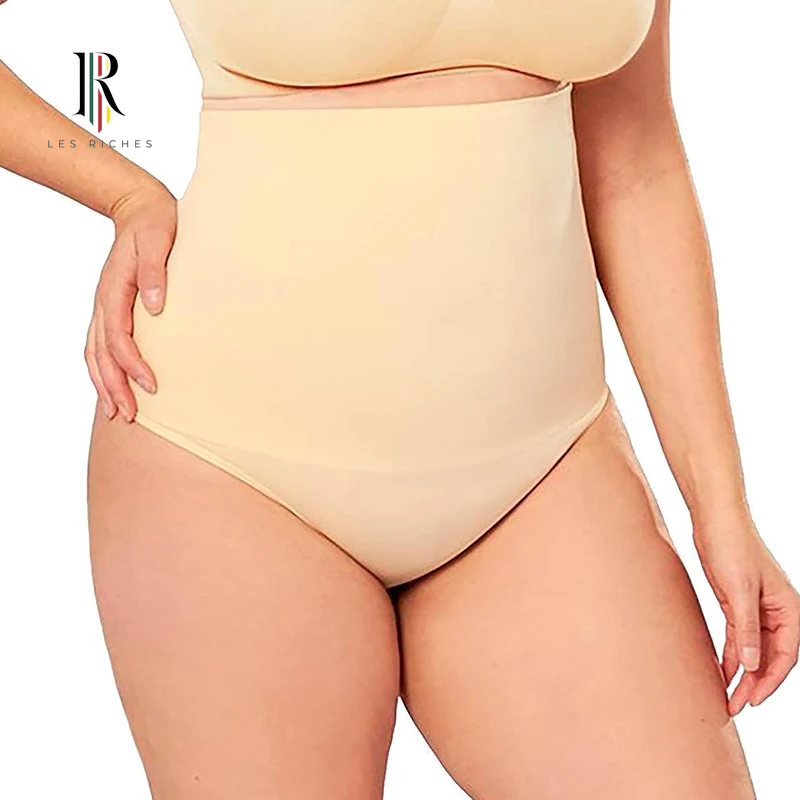 MISSMOLY Women's Girdle High Waisted Body Shaper Slimming Compression Underwear with Tummy Control Thong and Size Shapewear