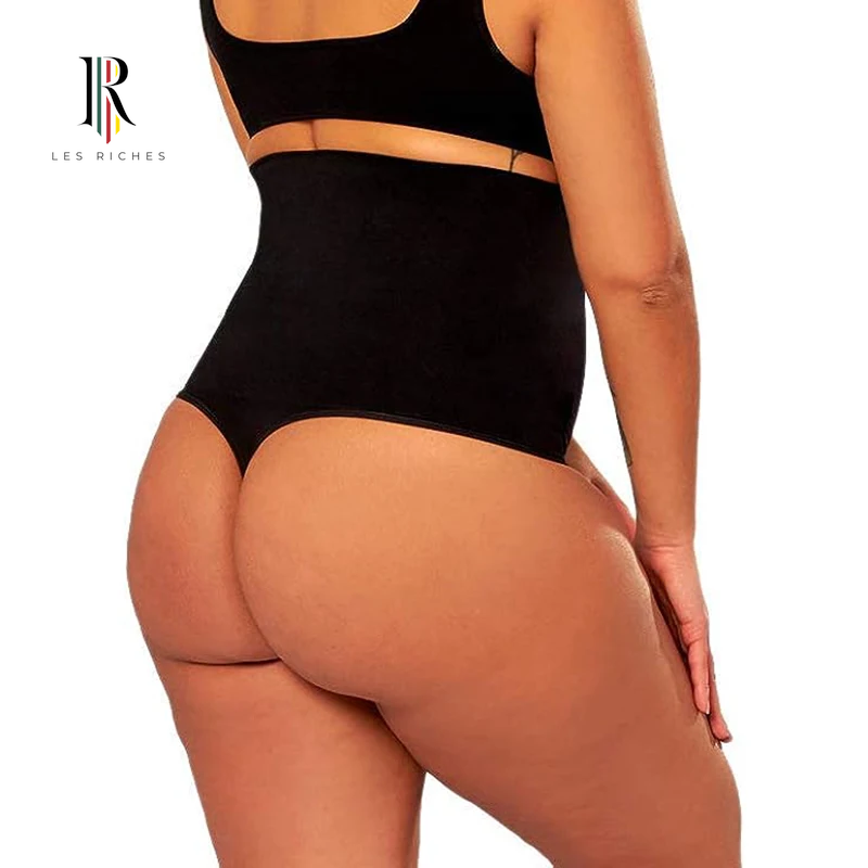 MISSMOLY Women's Girdle High Waisted Body Shaper Slimming Compression Underwear with Tummy Control Thong and Size Shapewear