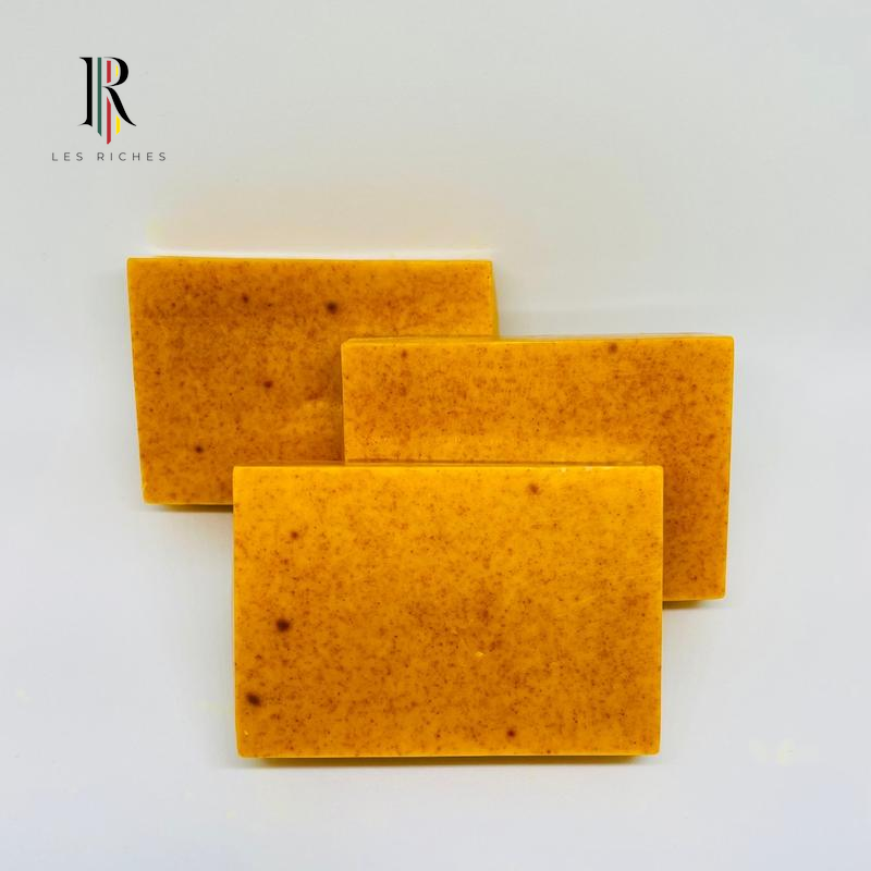 Kojic Turmeric Soap for Face and Body, Daily Use, Natural Skin Care - Lemon