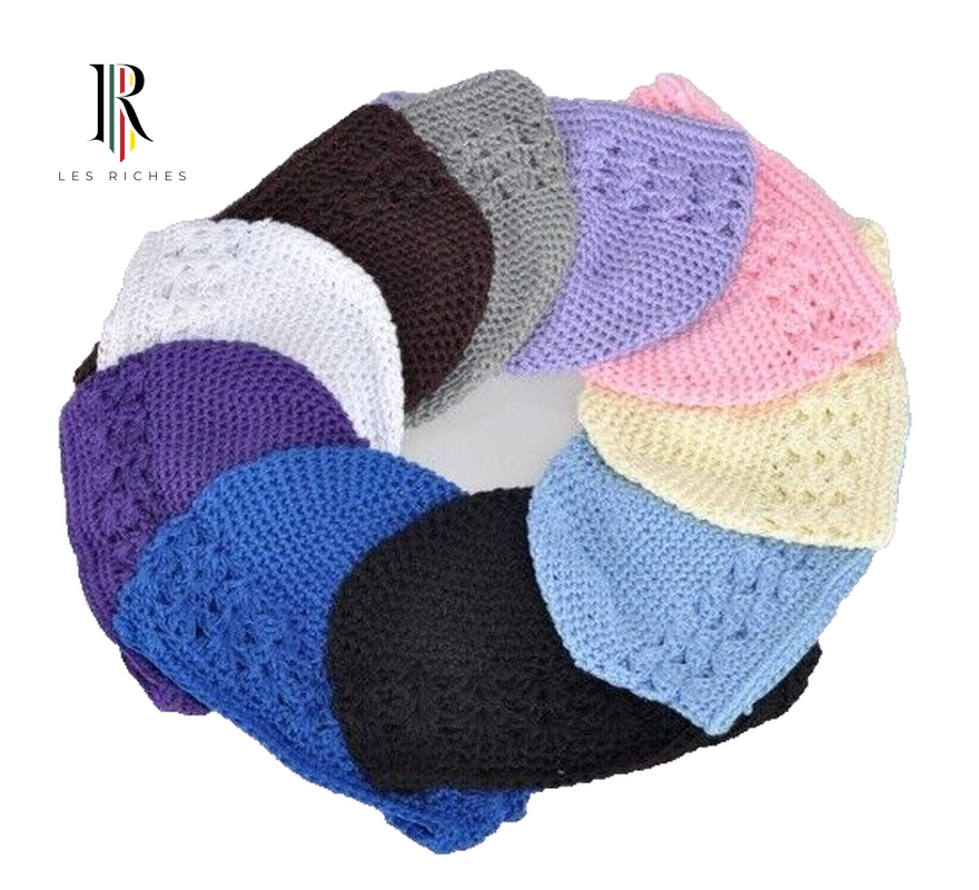 BABY BEANIE HAT 10 PACK Handmade Knitted Cotton Boys Girls Caps Unisex Warm Hats