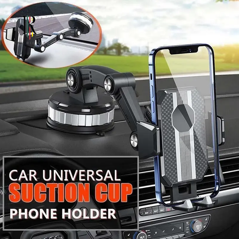Car Center Console Phone Holder Hand Free Mount for Iphone 15 14 13 Pro Max Samsung Cellphone