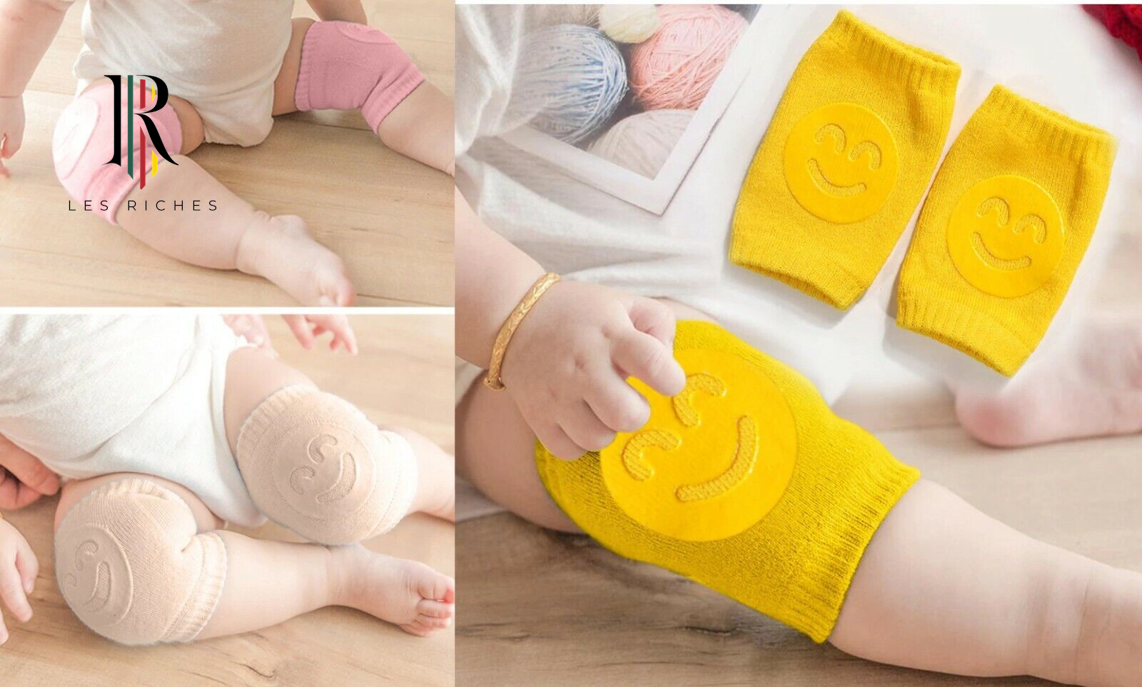 New Kids Safety Crawling Elbow Cushion Infants Toddler Baby Knee Pads UK SELLER