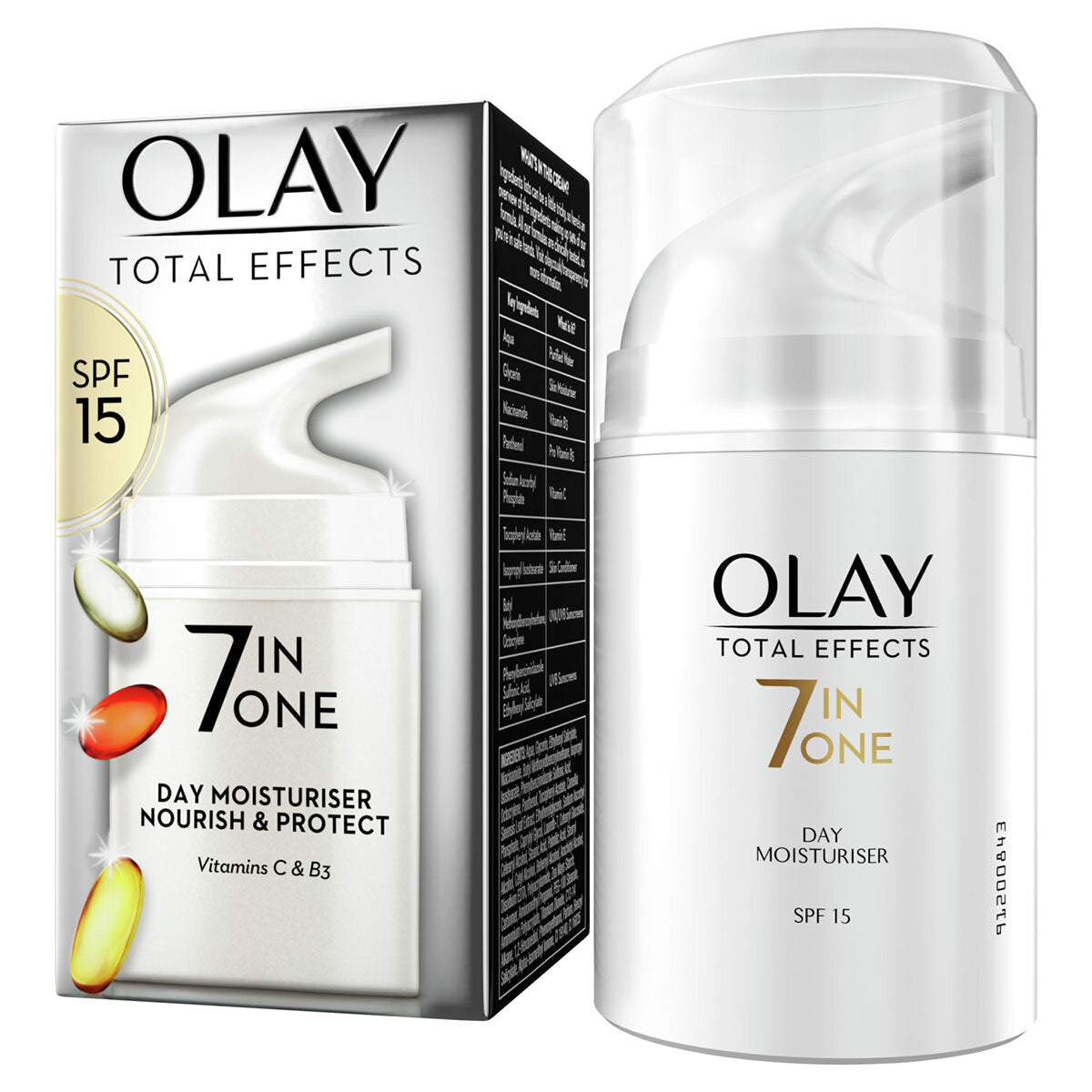 Total Effects Age Moisturiser, 2 X 50Ml