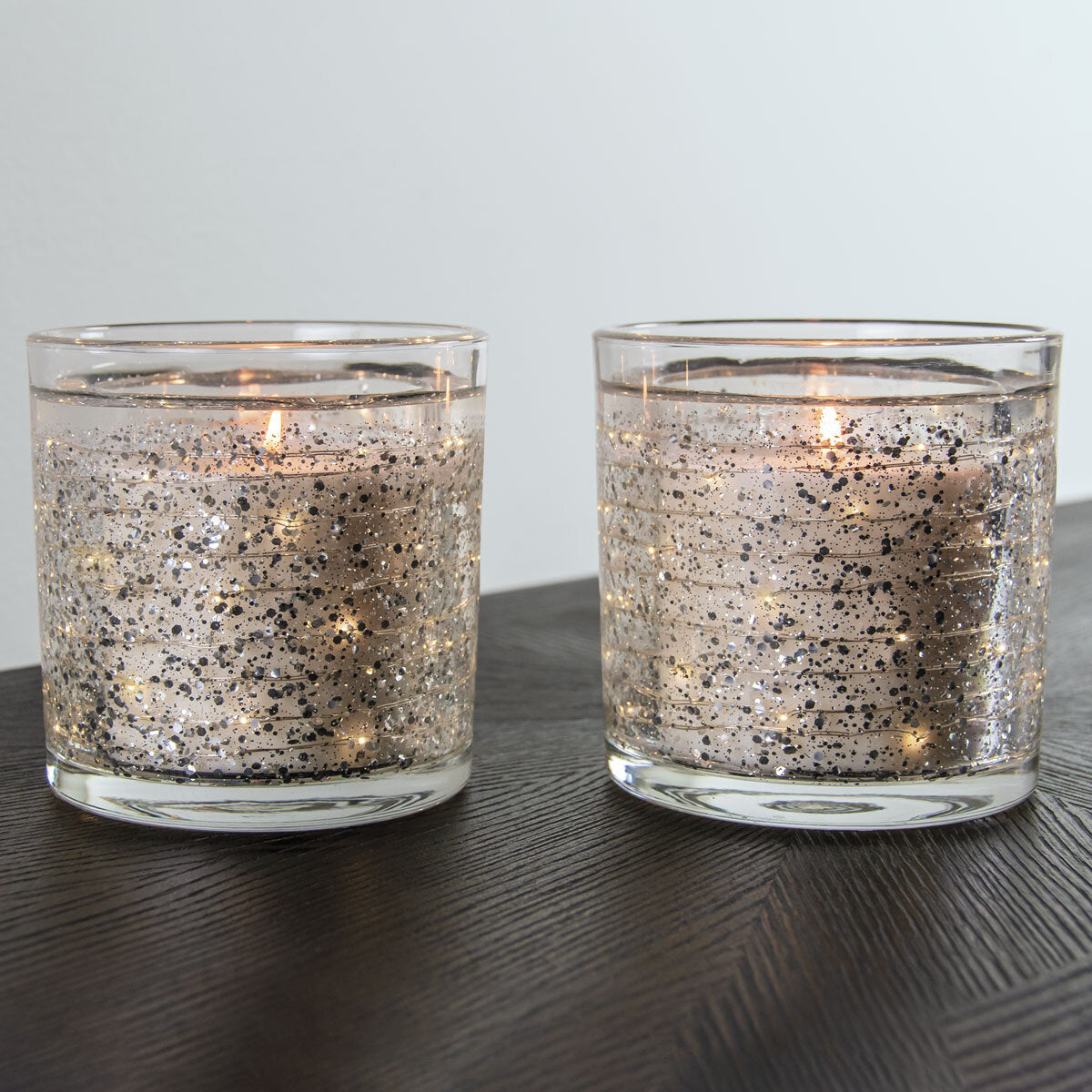 Light-Up LED Candle, 2 Pack in 2 Fragrances