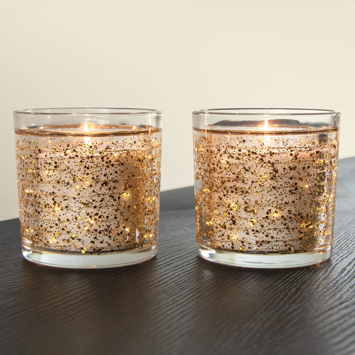 Light-Up LED Candle, 2 Pack in 2 Fragrances