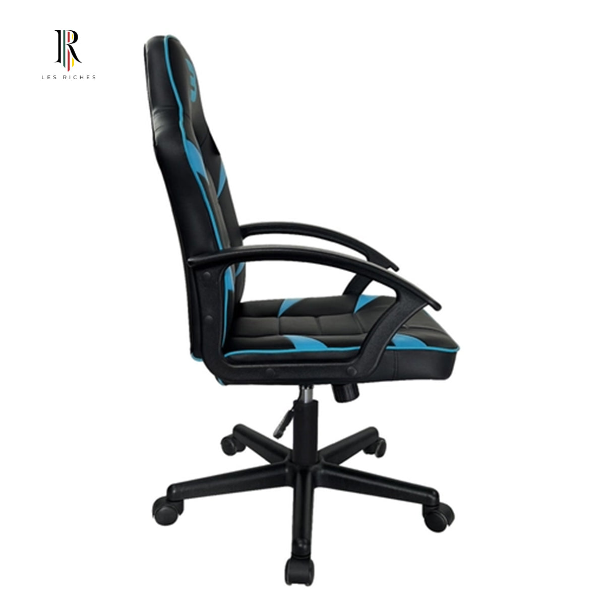 BraZen Valor Mid Back PC Gaming Chair – Black, Padded comfort & Backrest