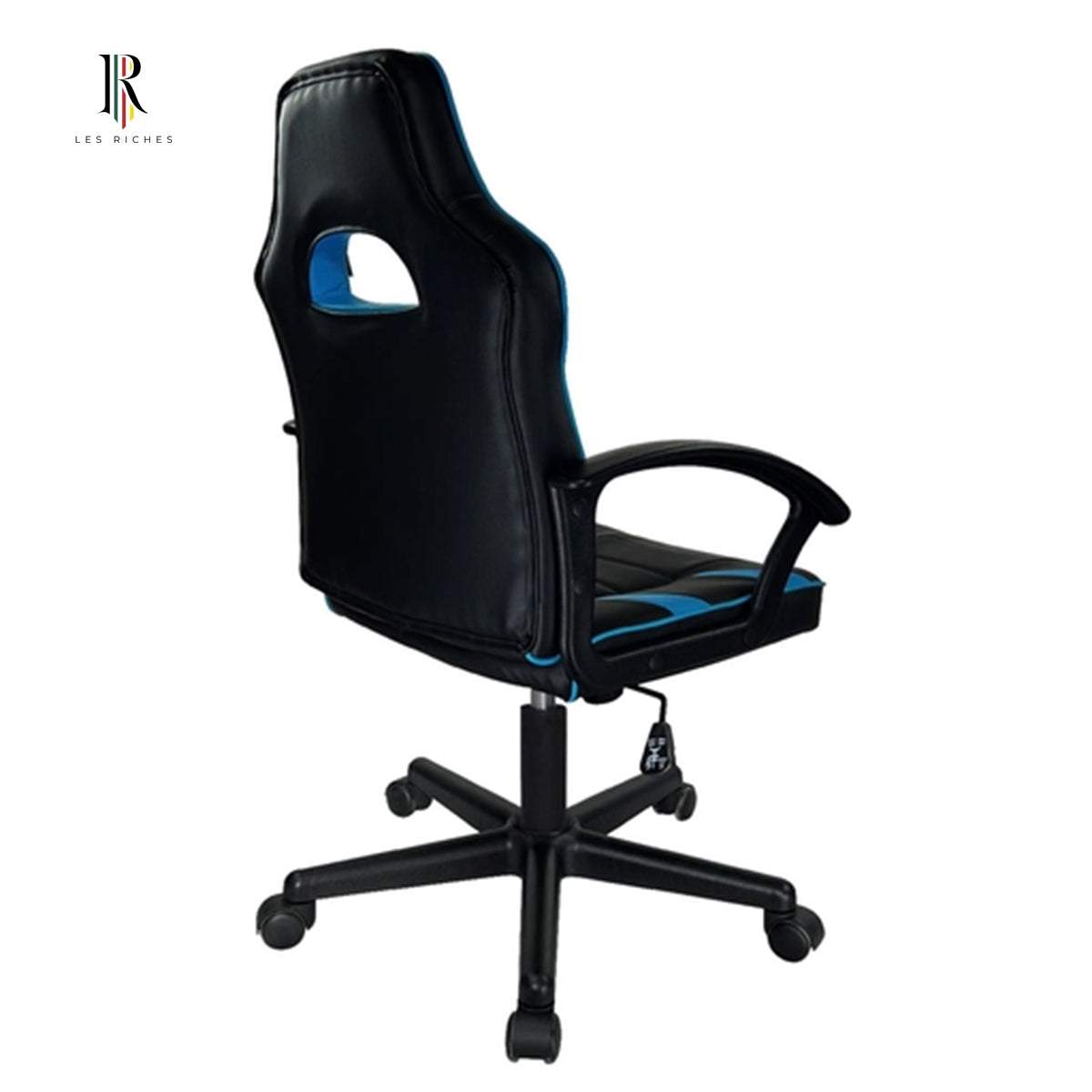 BraZen Valor Mid Back PC Gaming Chair – Black, Padded comfort & Backrest