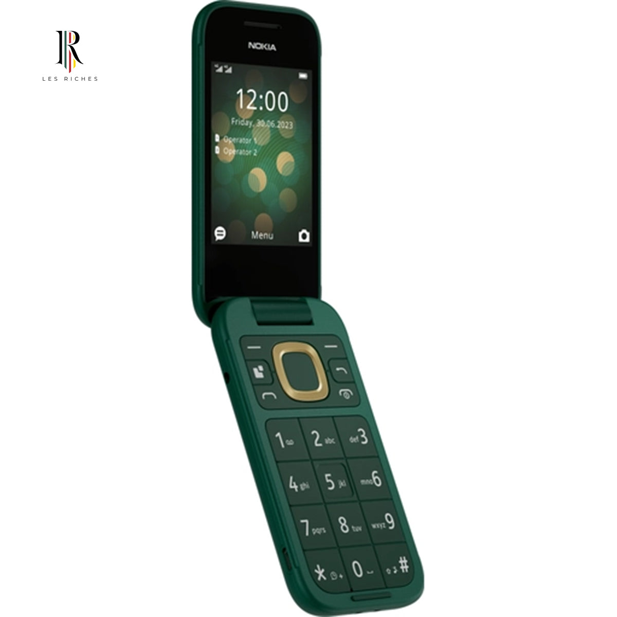 Nokia 2660 Flip 4G Feature Phone, Compact 2.8" Display, 123g