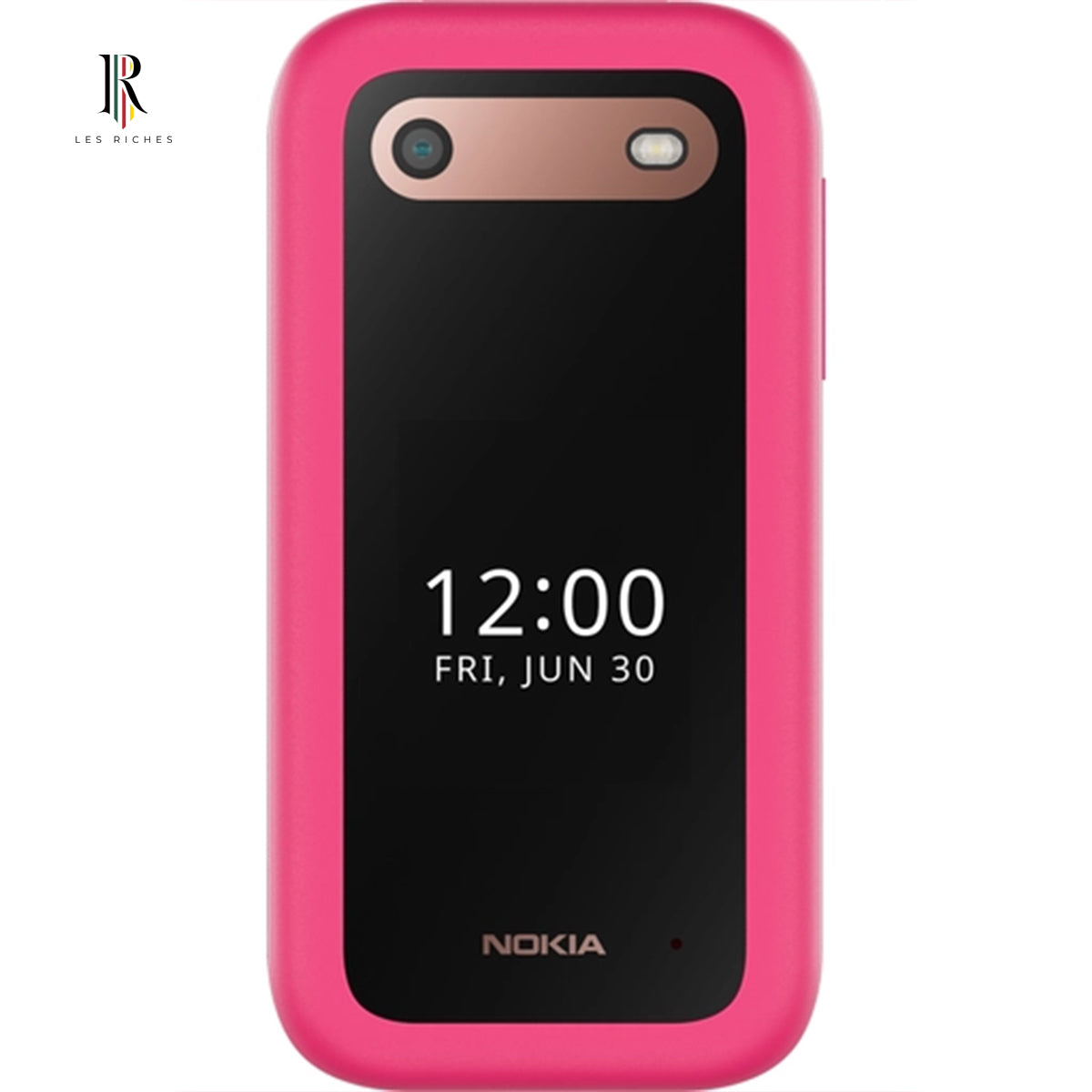 Nokia 2660 Flip 4G Feature Phone, Compact 2.8" Display, 123g