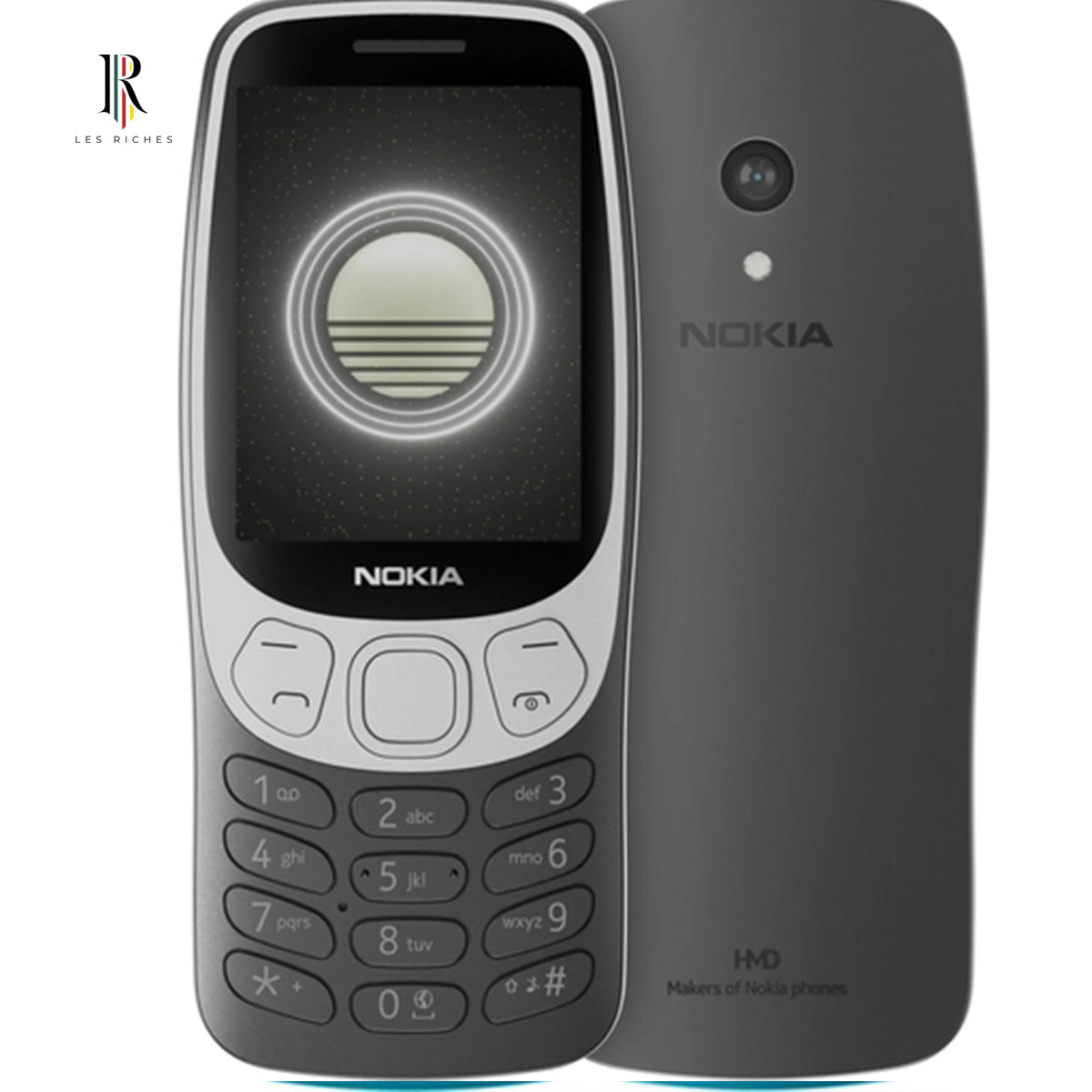 Nokia 3210 4G Feature Phone, 2.4" Screen, 64 MB RAM/128 MB Storage, 2 MP Camera