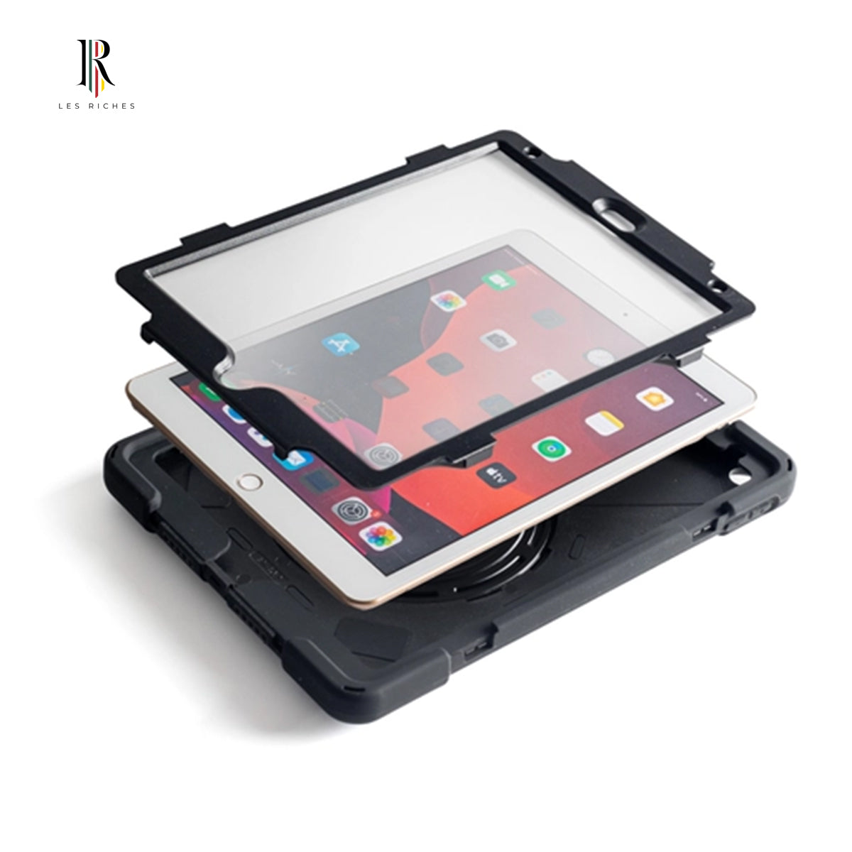 Techair TAXIPF057v2 Rugged Case for iPad 10.2" (7th, 8th & 9th Gen), 25.9 cm, 390g - Shockproof Protection