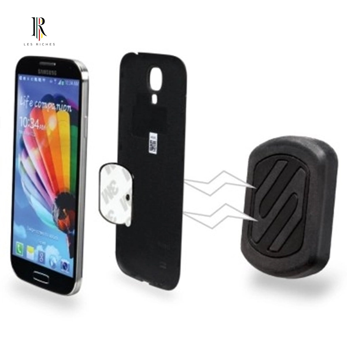 Scosche MAGDMI Universal Magnetic Holder for Smartphone & Tablet - Black