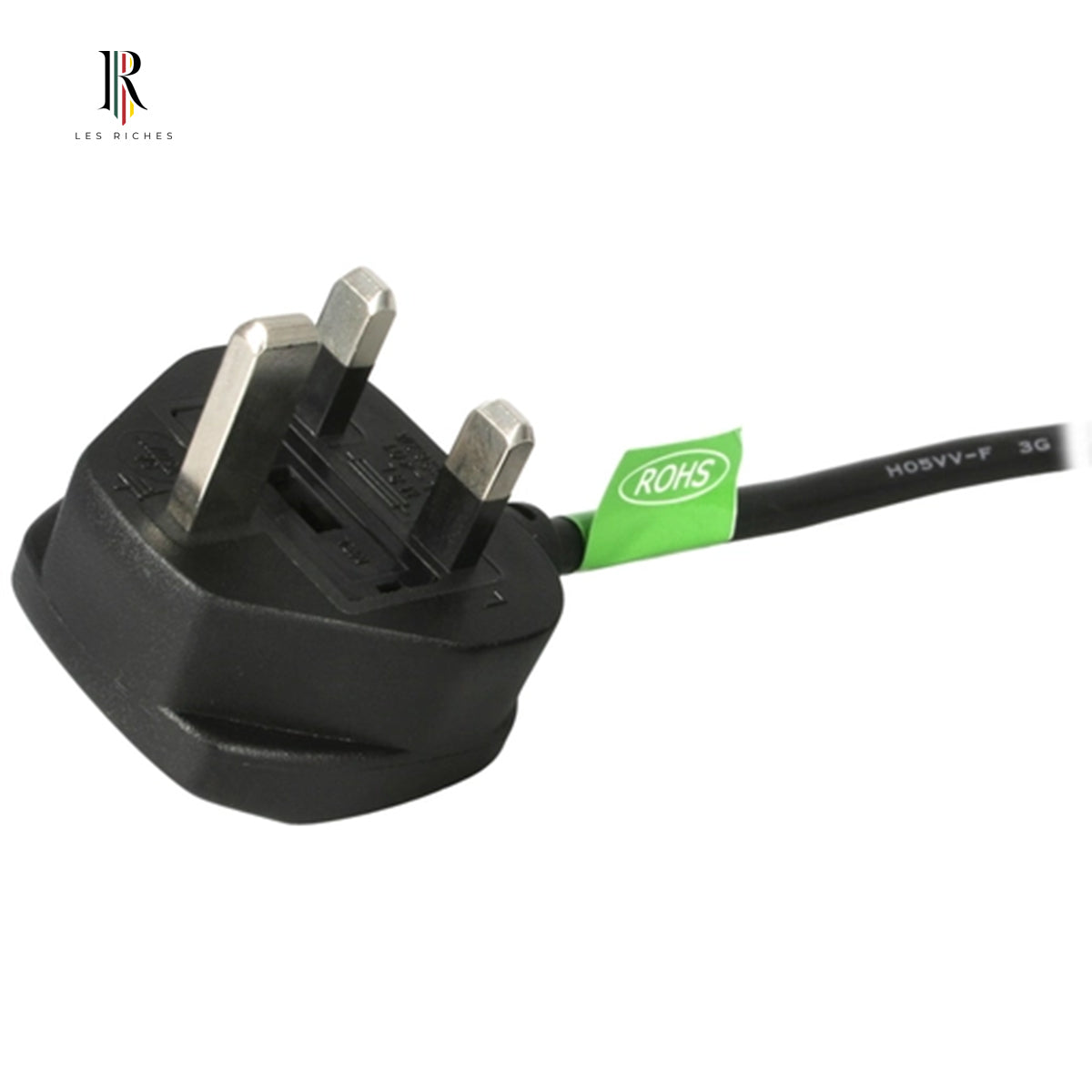 StarTech.com 6ft (1.8m) UK Computer Power Cable, BS 1363 to C13, 18AWG, 10A 250V AC Power Cord - Black