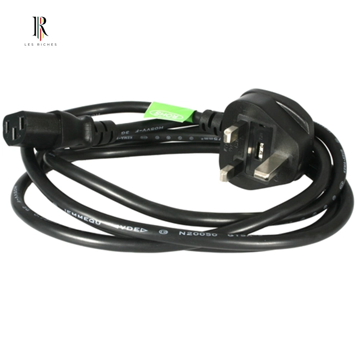 StarTech.com 6ft (1.8m) UK Computer Power Cable, BS 1363 to C13, 18AWG, 10A 250V AC Power Cord - Black