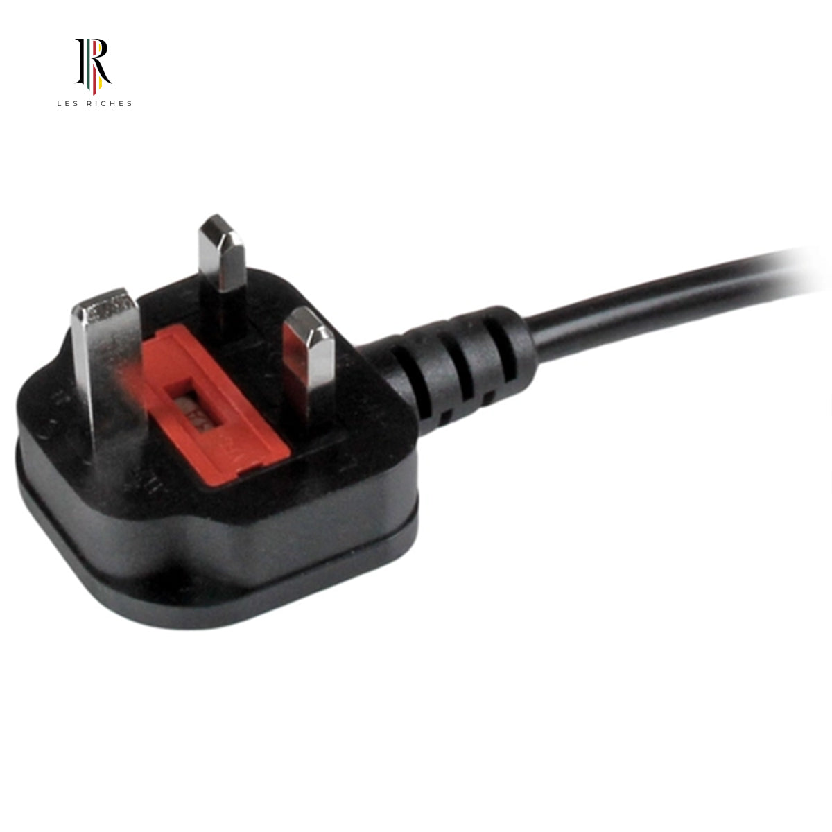 StarTech.com 6ft (2m) UK Computer Power Cable Y Splitter, BS 1363 to Dual C13, 18AWG, 10A 250V AC Power Cord - Black
