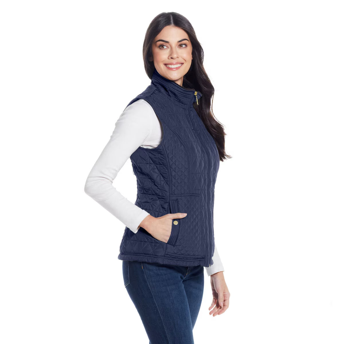 Ladies Plush Lined Vest