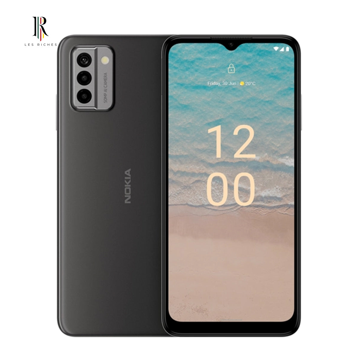 Nokia G22 4G Smartphone, 6.52" Display, 4GB RAM, 64GB Storage, Dual SIM, Android 12, 5050mAh Battery, USB Type-C