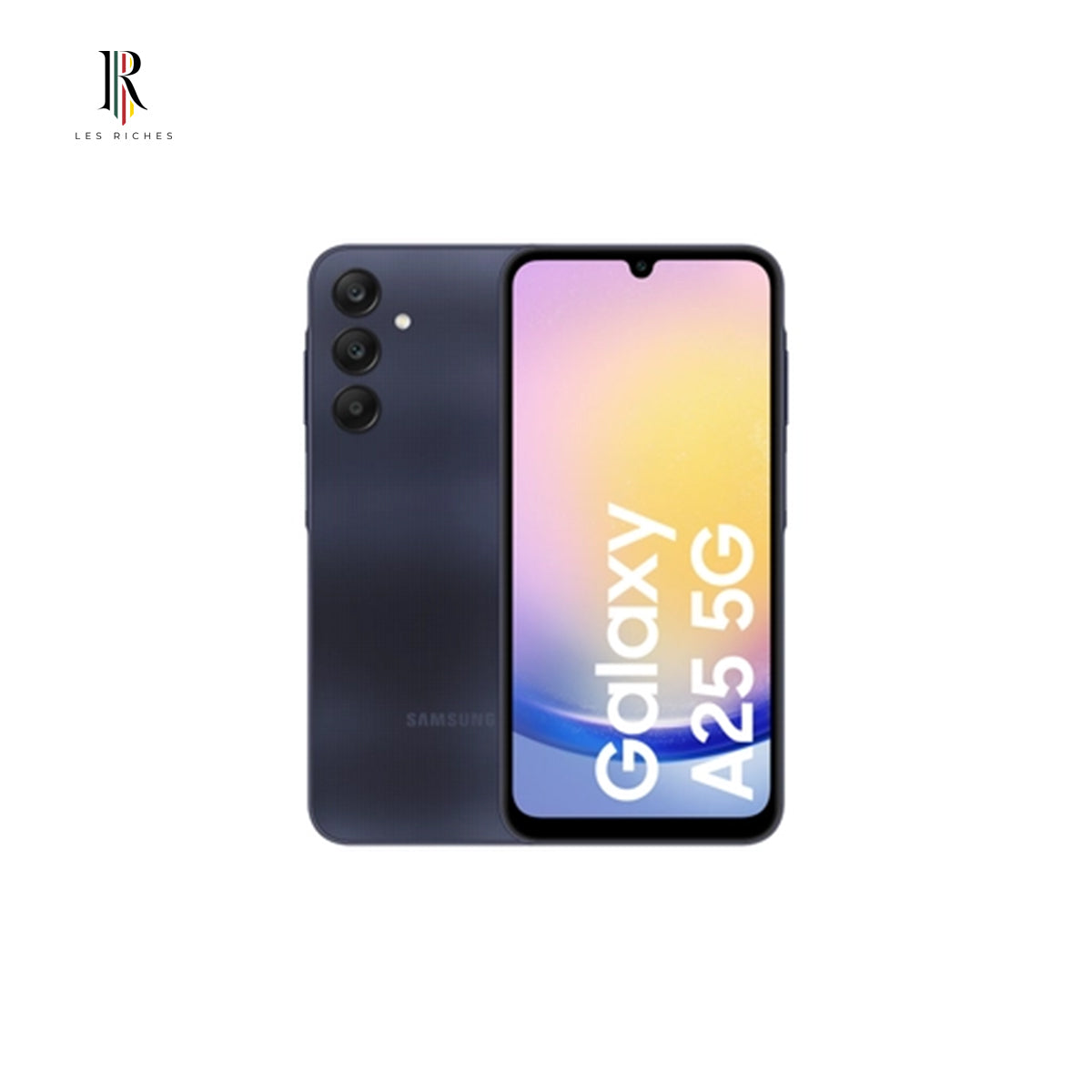 Samsung Galaxy A25 5G, 6.5" FHD+ Display, 128GB Storage, 50MP Camera, Android 14 - Black/Blue