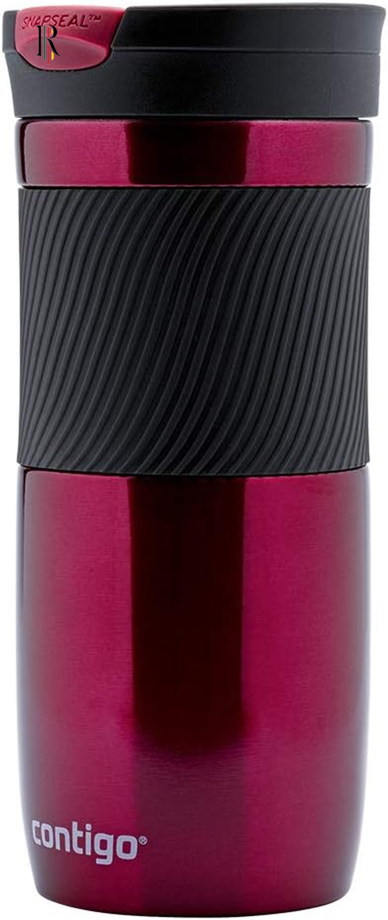 Contigo Byron Snapseal Travel Mug | Stainless Steel Thermal Mug | Vacuum Flask | Leakproof Tumbler | Coffee to Go Mug with BPA Free Easy-Clean Lid