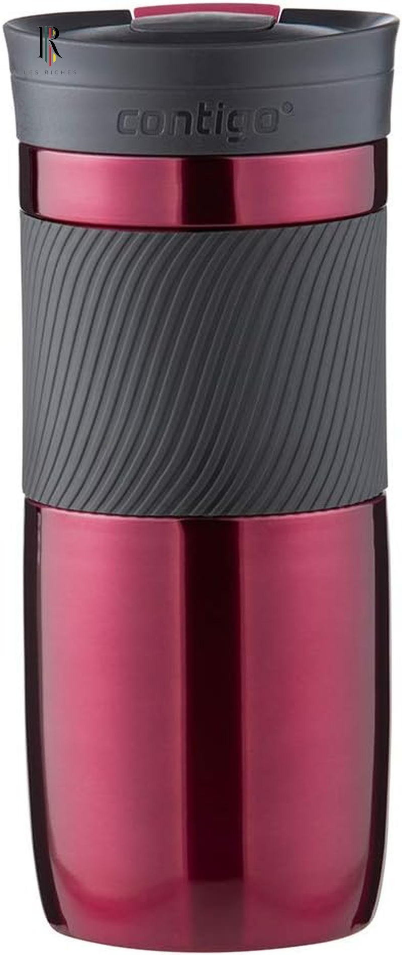 Contigo Byron Snapseal Travel Mug | Stainless Steel Thermal Mug | Vacuum Flask | Leakproof Tumbler | Coffee to Go Mug with BPA Free Easy-Clean Lid