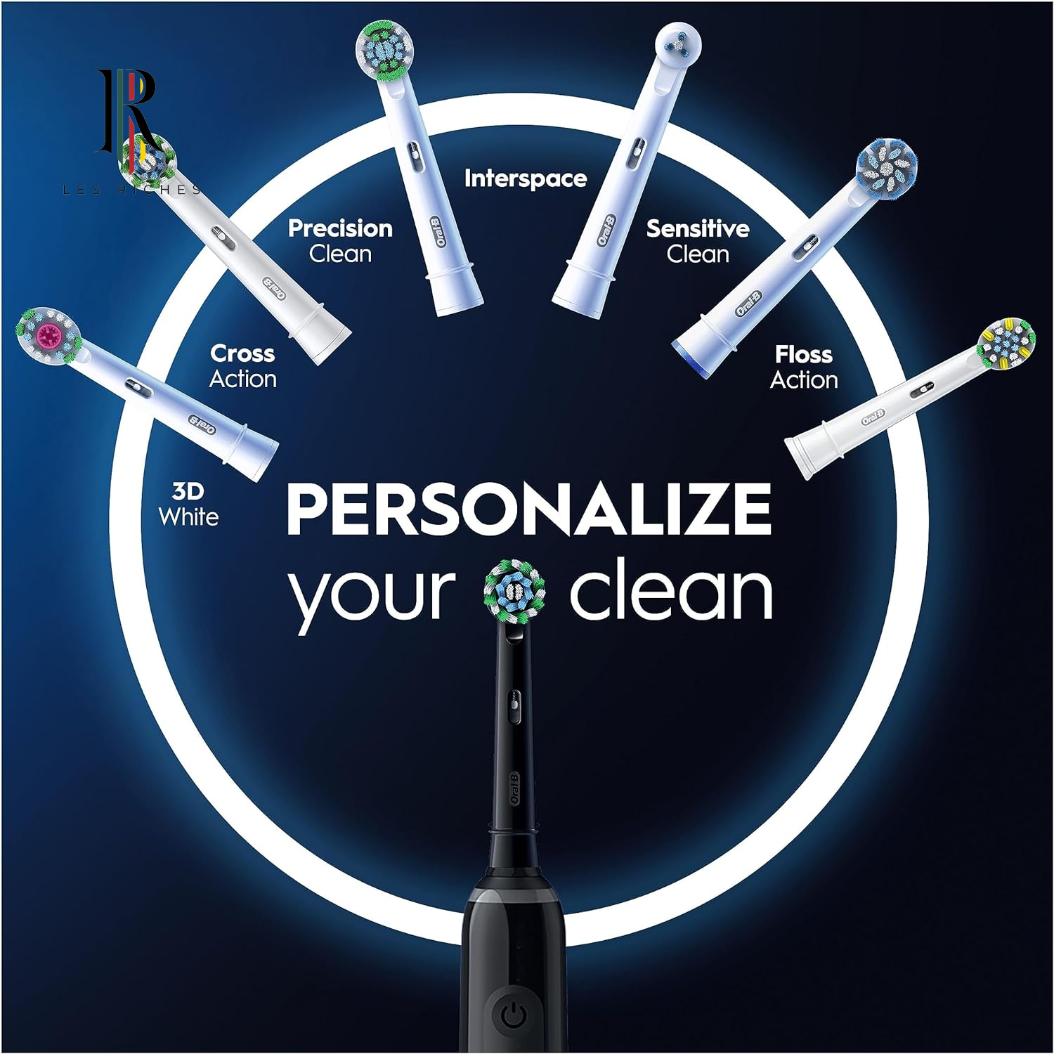 Oral-B Pro 3 Electric Toothbrushes for Adults, Gifts for Women / Men, 1 Cross Action Toothbrush Head & Travel Case, 3 Modes with Teeth Whitening, 2 Pin UK Plug, 3500, Black, Oral B