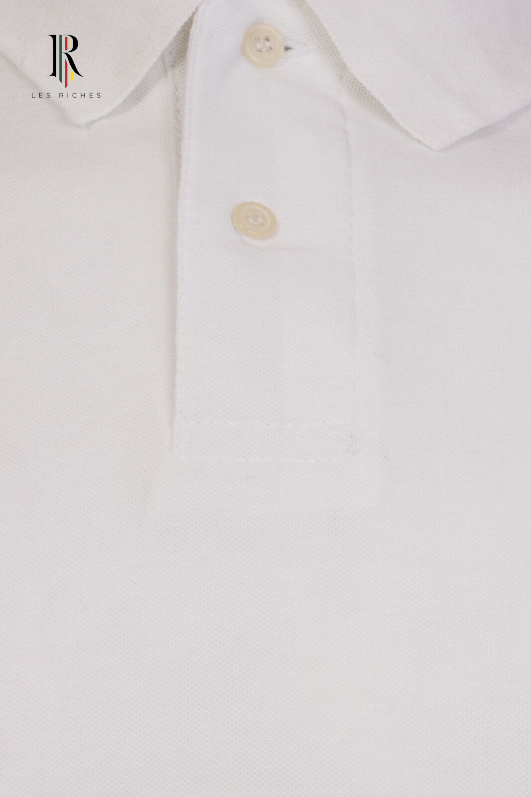 Men's Long Sleeve Polo Shirt | Casual 2-Button Collared Pique Lightweight Top